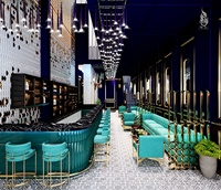 Comptoir de café de luxe, Design d'intérieur, luxueux, pour Bar