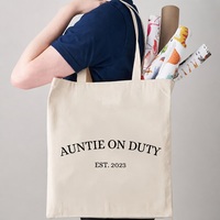 Nouveau sac de shopping en toile portable avec poignée en corde pour les voyages et les activités de plein air