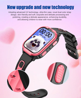Wereldwijde Tracking 4G Kinder Telefoonhorloge met GPS tracker Walkie Talkie Kinder Smartwatch met Wekker SOS Knop AI Buddy