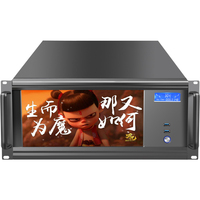 Ordinateur industriel embarqué 5U avec écran tactile HD 13,3 pouces, carte mère ATX tout-en-un, serveur de station de travail, processeur Intel i5, système d'exploitation Android, en stock