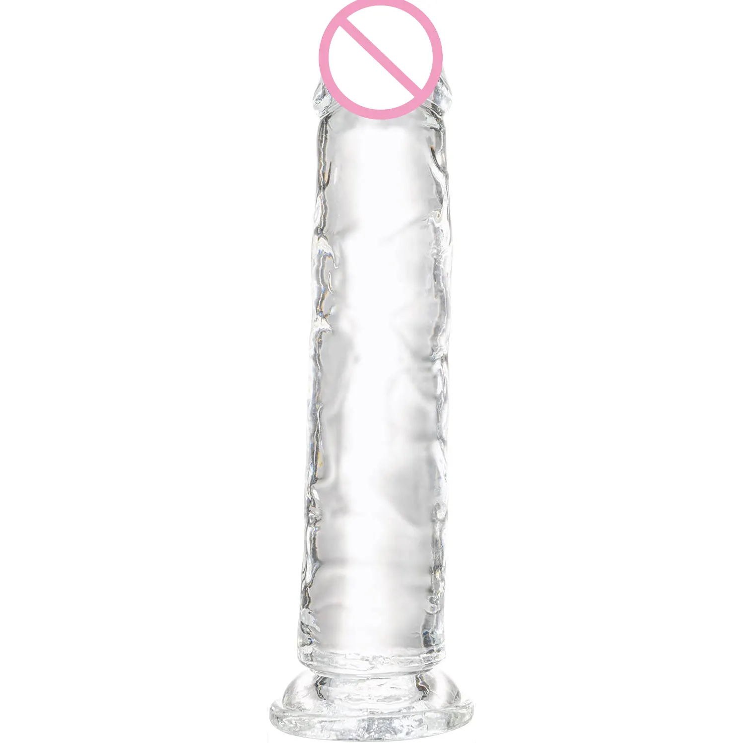 Wholesale Bulk Big Soft transparent Crystal Cock Penis Massager Sex Toys Female Anal Huge Realistic Jelly Silicone Women Dildos