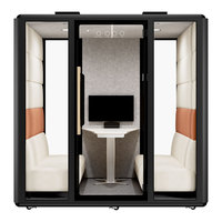 Cabine d'enregistrement vocale professionnelle Studio Pod avec isolation acoustique élevée pour l'enregistrement musical