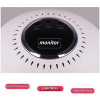 Lampu Kuku UV LED Elektrik U1 dengan 3 Pengaturan Timer (10 detik) Layar Digital Pengeringan Cepat untuk Kuku Gel Colokan AS untuk Penggunaan di Rumah dan Salon