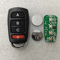 Control Remoto Inalámbrico RF de 433 MHz, Copia de Código, Duplicador de Puerta de Garaje, Interruptor, Llave Remota de 433 MHz, Abrepuertas