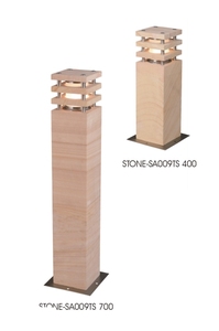 OASISLUX Nature Stone Art décoration lumière <span class=keywords><strong>de</strong></span> <span class=keywords><strong>jardin</strong></span> pour l'extérieur <span class=keywords><strong>ville</strong></span> route <span class=keywords><strong>jardin</strong></span> IP55 Bollard - Product Image 5