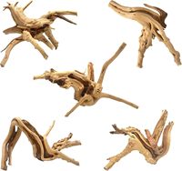 Branche torsadée en bois de cèdre haute résistance PKY pour aquarium, paysage aquatique, terrarium et décoration d'aquarium