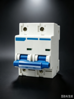 Interruptor Automático Miniatura DZ47 125 2P 125A, Montaje en Riel DIN, Protección Contra Sobrecarga y Cortocircuitos, para Caja de Distribución