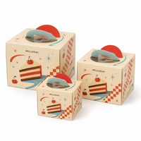 Cajas de Pizza de Cartón Kraft Impresas con Lámina Dorada UV Mate Biodegradable Personalizadas para Comida Rápida para Llevar