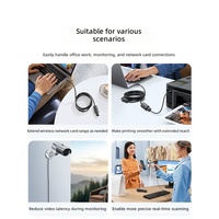Câble d'extension UGreen Active USB3.0 avec amplificateur de signal US175 et port d'alimentation Micro USB pour caméras de surveillance et ordinateurs