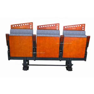 Деревянные стальные коммерческие кресла, конференц-зал, церковные стулья, аудитории, сиденья - Product Image 2