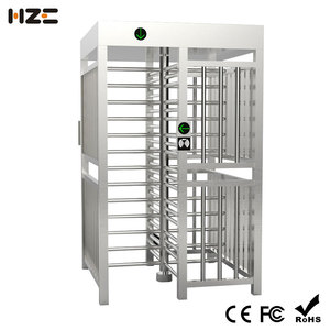 Porte de tourniquet de taille de double canal sûr de haut niveau pleine/porte de taille de tourniquet de parcs d'attractions - Product Image 3