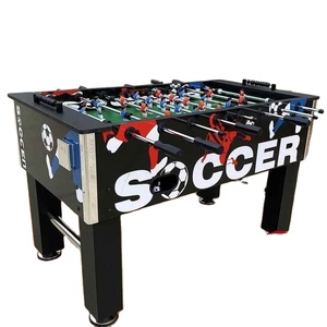 Juego de Futbolito Estándar para Adultos, Diseño de Ocho Palos, para Dos Jugadores, Competitivo, Educativo, Acabado con Aspecto de Madera - Product Image 1