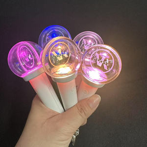 Mini porte-clés LED personnalisé avec logo, à piles, bâton lumineux clignotant pour accessoires de concert, Nouvel An, Noël, événements et fêtes - Product Image 2
