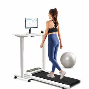 Máy chạy bộ di động nhỏ gọn dành cho nhà ở, căn hộ, phòng khách và phòng ngủ, động cơ êm ái, tốc độ điều chỉnh được, tập luyện hàng ngày - Product Image 1