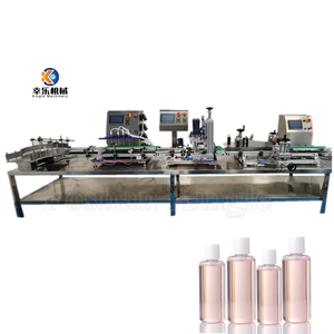 Máquina automática de escritorio 3 en 1 para botellas de vidrio, llenado de Perfume cosmético, jabón líquido, máquina de llenado y tapado de botellas de agua - Product Image 1