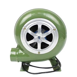 Ventilador Centrífugo Eléctrico de Aleación de Aluminio Verde con Control de Velocidad Ajustable para Uso Doméstico - Product Image 4
