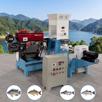 Granulateur flottant pour aliments pour poissons DGP-60 de haute qualité, version diesel, extrudeuse de granulés d'aliments coulants, machine à fabriquer des aliments pour chiens