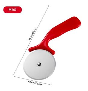 Coupe-pizza en acier inoxydable, roue à pizza professionnelle avec poignée antidérapante pour pizza, gaufres, biscuits, pâtisserie - Product Image 5