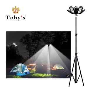 TOBY'S Camping Light DC 12V Telescopic Rod Lantern LED Outdoor Picnic Party lighting