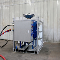 Machine de sablage humide sans poussière, sablage à l'eau avec suppression de la poussière, pneumatique avec buse en carbure de bore, machine de sablage humide