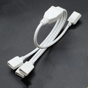 <span class=keywords><strong>12V</strong></span> 24V 5050 RGB <span class=keywords><strong>Led</strong></span> Strip Light 4ขาเชื่อมต่อชายหญิง<span class=keywords><strong>สาย</strong></span>เคเบิลขยาย<span class=keywords><strong>สาย</strong></span>สาขา - Product Image 5