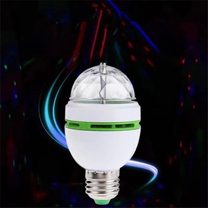 <span class=keywords><strong>Led</strong></span> ma thuật âm nhạc bóng E27/B22 RGB màu pha lê bóng <span class=keywords><strong>3W</strong></span> ánh sáng sân khấu 360 xoay Câu lạc bộ VŨ TRƯỜNG bên đèn IP20 ánh sáng chiếu - Product Image 3