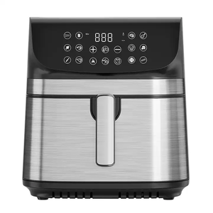 หม้อทอดไร้น้ำมันขนาด 5.5L 7L 8L ที่ได้รับการแนะนำจาก Consumer Reports พร้อมตะแกรงขนาดเล็กแบบอัจฉริยะ ดิจิตอล ไม่ใช้น้ำมัน มีระบบทำความร้อน 2 จุด หม้อทอดไร้น้ำมันขนาด 8 ลิตร 5.5 ลิตร 7 ลิตร 8 ลิตร - Product Image 5