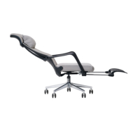 Chaise de bureau inclinable en maille pivotante, dossier avec repose-pieds en pp, pour les loisirs, usage professionnel