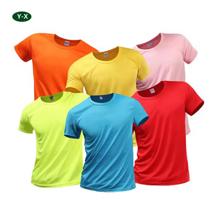Top Sale Quick Dry O-neck T-shirt Custom LOGO Men's Clothing Blank Plain T Shirts High Quality Cheap Promotion Election White