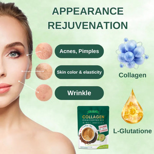 Toptan Fabrika Oem Paketleme L-Glutatyon Kolajen Chia Kahvesi Fitgum 20x Kolajen Chia Kahvesi Zayıflama Kahvesi Kolajenli - Product Image 4