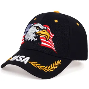 Herren Baseball Cap Fashion Snapback Caps für Frauen Patriotische Stickerei American Eagle und Flagge Usa Dad Hut Trucker Hats Gorras