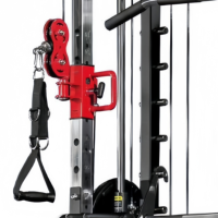 Máquina Smith Multifuncional Comercial, Power Rack con Pesas, para Gimnasio en Casa o Uso Comercial, LonexFit F-011, 5 Años de Garantía