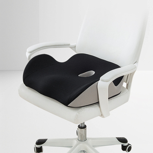 เบาะรองนั่งเมมโมรี่โฟม OEKO <span class=keywords><strong>TEX</strong></span> พร้อมโลโก้สั่งทำพิเศษ ช่วยลดแรงกดทับ นั่งสบาย พร้อมหมอนรองหลัง สำหรับนั่งนาน - Product Image 1