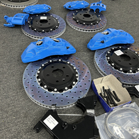 Kit de Freinage Performance BBK avec Étrier de Frein 6 Pistons et Étrier de Frein 4 Pistons, Câble de Frein à Main pour Volkswagen VW Golf R GTI Tiguan Scirocco