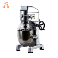 KAINO Mélangeur de pâte automatique commercial en acier inoxydable Mini support de boulangerie à domicile pour gâteau pain pour farine de blé maïs eau