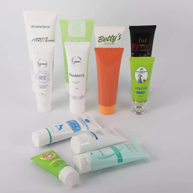 OEM Manufacturer Customized Factory ABL Lotion Skin Care Toothpaste PE Hair Cream Cosmetics Gel Hand Plastic Aluminum Tube