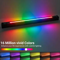 maison intelligente LED RGB éclairage architectural linéaire WiFi contrôle pendentif aluminium haut/bas éclairage intelligent