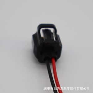 Conector del Sensor de Temperatura del Refrigerante DJ70217Y-1.8-21 de 2 Pines, Plástico Negro para Toyota - Product Image 3