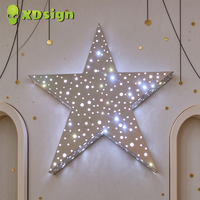 XDSign Enseigne LED 3D personnalisée, lettres lumineuses effet ciel étoilé, enseignes électroniques, équipement publicitaire, enseigne néon, signalétique, fournitures pour fêtes