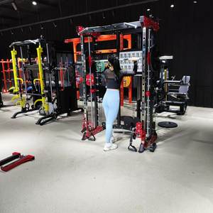 Vente chaude Smith Machine Machine <span class=keywords><strong>de</strong></span> force multifonctionnelle Station d'exercice <span class=keywords><strong>de</strong></span> gymnastique pour l'entraîneur commercial <span class=keywords><strong>de</strong></span> forme physique <span class=keywords><strong>de</strong></span> gymnase - Product Image 3