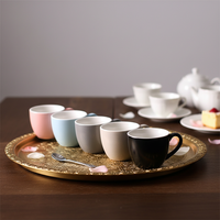 Tangada — petites tasses à café expresso occidentale, en céramique, pour thé, bon marché, avec logo personnalisé, vente en gros