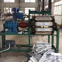 Four industriel pour la fabrication de lingots d'aluminium A7 99,7, ligne de production de lingots d'aluminium