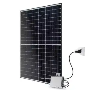 וטרינה ורטקס Bifacial כפולה זכוכית 560W 565W 570W 575W 580W פנלים סולאריים עבור הבית שלך