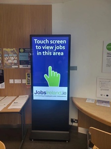 65 inch trong nhà <span class=keywords><strong>floorstand</strong></span> Totem với Windows Android hệ thống cảm ứng điện dung màn hình trong nhà wayfinding Totem - Product Image 5