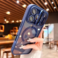 Casing Penyangga Kamera Untuk iPhone 17 15 16 12 13 Pro Max 14 Plus 11 Air 17Pro, Termasuk Pelindung Lensa dan Tali Pergelangan Tangan