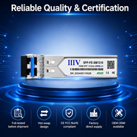 Module transcepteur optique SFP monomode 155M 1310nm 20KM LC Duplex avec prise en charge DDM, convertisseur de média Fast Ethernet, garantie 3 ans