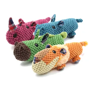 2023 yeni köpek çiğnemek oyuncak mısır çekirdekleri sevimli kısa yağ mavi hippo yumuşak dolması peluş gıcırtılı lüks oyuncak köpekler için