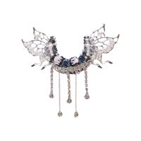 Perles papillon de luxe faites à la main gouttes de lune perles de stylo acrylique pour la fabrication de bijoux à bricoler soi-même