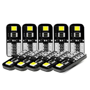หลอดไฟ LED W5W T10 2835 2SMD 12V 6000K 194 168 Canbus สำหรับรถยนต์ ไฟภายใน ไฟแผนที่ ไฟโดม ไฟจอด ไฟเลี้ยว - Product Image 1