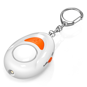 Alarma <span class=keywords><strong>personal</strong></span> más ruidosa de 130dB para mujeres-Llavero de autodefensa de emergencia con luz LED, seguridad antirrobo para niños y personas mayores - Product Image 1